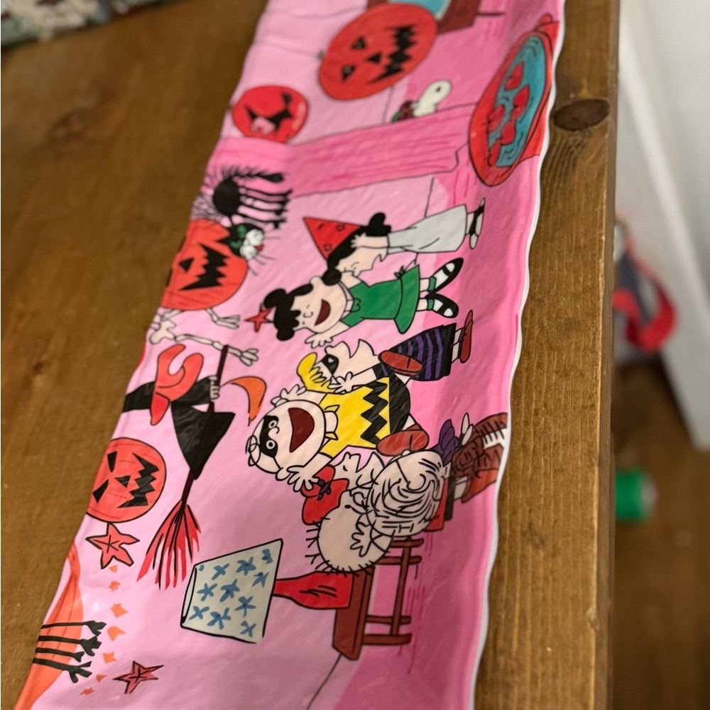 Peanuts Halloween Themed Ceramic Tray platter - Picture 2 of 2